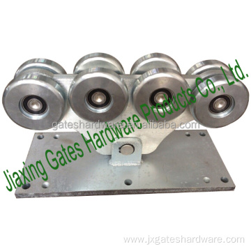 Heavy duty 8 carriage wheels for cantilever gate